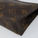 LOUIS VUITTON Monogram Poche Toilette 15 Pouch M47546 LV Auth BA8359-7
