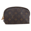 LOUIS VUITTON Monogram Pochette Cosmetic PM Pouch M43998 LV Auth BA8360-1
