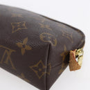 LOUIS VUITTON Monogram Pochette Cosmetic PM Pouch M43998 LV Auth BA8360-10