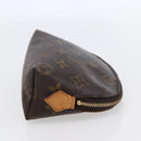 LOUIS VUITTON Monogram Pochette Cosmetic PM Pouch M43998 LV Auth BA8360-5