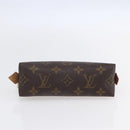 LOUIS VUITTON Monogram Pochette Cosmetic PM Pouch M43998 LV Auth BA8360-7