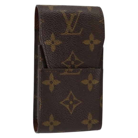 LOUIS VUITTON Monogram Etui Cigarette Case M63024 LV Auth BA8361