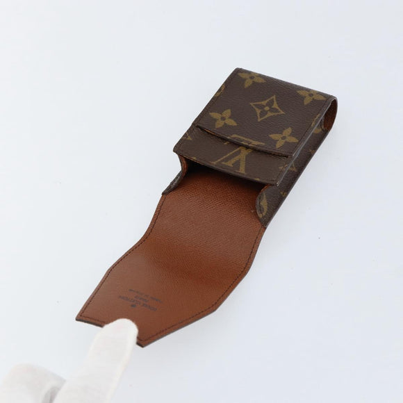 LOUIS VUITTON Monogram Etui Cigarette Case M63024 LV Auth BA8361