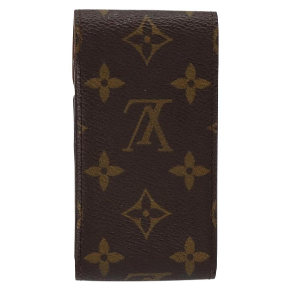 LOUIS VUITTON Monogram Etui Cigarette Case M63024 LV Auth BA8361