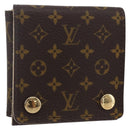 LOUIS VUITTON Monogram Jewelry Case Jewelry Box LV Auth BA8362-1