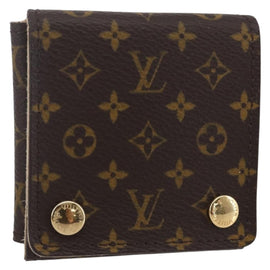 LOUIS VUITTON Monogram Jewelry Case Jewelry Box LV Auth BA8362