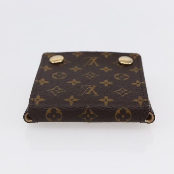 LOUIS VUITTON Monogram Jewelry Case Jewelry Box LV Auth BA8362