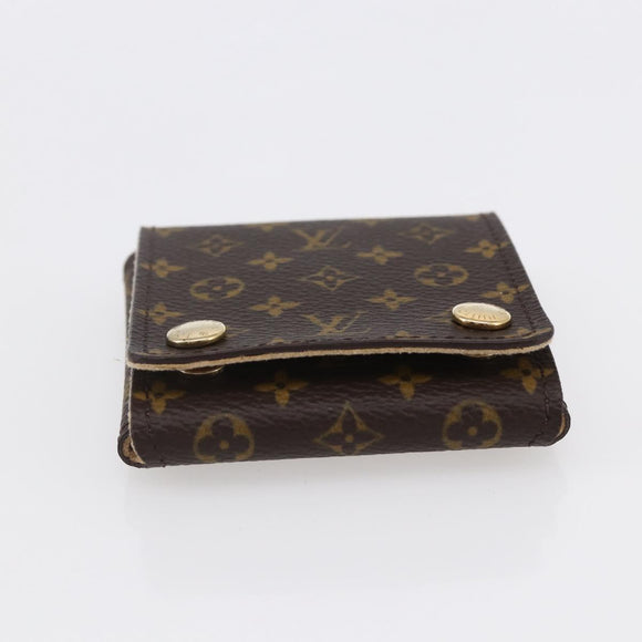 LOUIS VUITTON Monogram Jewelry Case Jewelry Box LV Auth BA8362
