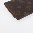 LOUIS VUITTON Monogram Porte Yen 3 Credit Long Wallet M61818 LV Auth BA8363-15