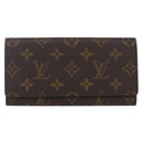 LOUIS VUITTON Monogram Porte Yen 3 Credit Long Wallet M61818 LV Auth BA8363-13
