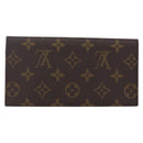 LOUIS VUITTON Monogram Porte Yen 3 Credit Long Wallet M61818 LV Auth BA8363-2