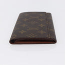 LOUIS VUITTON Monogram Porte Yen 3 Credit Long Wallet M61818 LV Auth BA8363-3