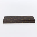 LOUIS VUITTON Monogram Porte Yen 3 Credit Long Wallet M61818 LV Auth BA8363-6