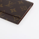 LOUIS VUITTON Monogram Porte Yen 3 Credit Long Wallet M61818 LV Auth BA8363-7