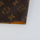 LOUIS VUITTON Groom Pageboy Agenda PM Day Planner Cover Jaune R20019 Auth BA8364-10
