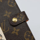 LOUIS VUITTON Groom Pageboy Agenda PM Day Planner Cover Jaune R20019 Auth BA8364-12