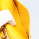 LOUIS VUITTON Groom Pageboy Agenda PM Day Planner Cover Jaune R20019 Auth BA8364-20