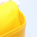 LOUIS VUITTON Groom Pageboy Agenda PM Day Planner Cover Jaune R20019 Auth BA8364-22