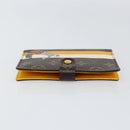 LOUIS VUITTON Groom Pageboy Agenda PM Day Planner Cover Jaune R20019 Auth BA8364-4