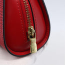 LOUIS VUITTON Epi Dauphine PM Pouch Castilian Red M48447 LV Auth BA8366-8