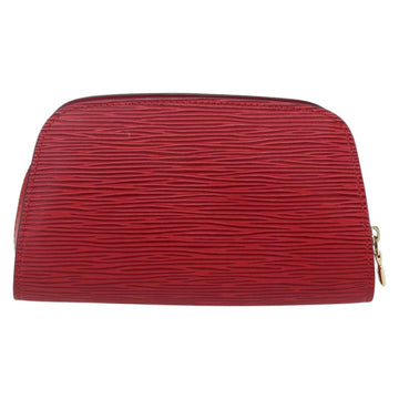 LOUIS VUITTON Epi Dauphine PM Pouch Castilian Red M48447 LV Auth BA8366 - 0