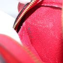 LOUIS VUITTON Epi Dauphine PM Pouch Castilian Red M48447 LV Auth BA8367-12