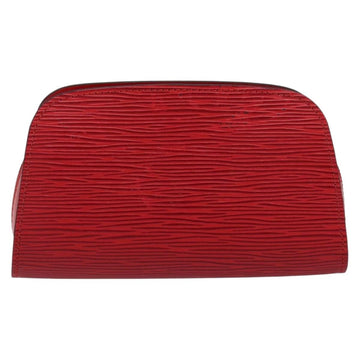 LOUIS VUITTON Epi Dauphine PM Pouch Castilian Red M48447 LV Auth BA8367 - 0