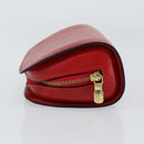 LOUIS VUITTON Epi Dauphine PM Pouch Castilian Red M48447 LV Auth BA8367-4