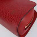 LOUIS VUITTON Epi Dauphine PM Pouch Castilian Red M48447 LV Auth BA8367-7