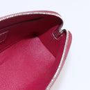 LOUIS VUITTON Epi Pochette Cosmetic PM Pouch Wine Red Grenard LV Auth BA8368-17