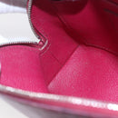 LOUIS VUITTON Epi Pochette Cosmetic PM Pouch Wine Red Grenard LV Auth BA8368-18