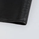 LOUIS VUITTON Epi Agenda PM Day Planner Cover Black R20052 LV Auth BA8369-15