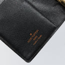 LOUIS VUITTON Epi Agenda PM Day Planner Cover Black R20052 LV Auth BA8369-20