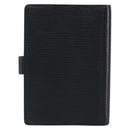LOUIS VUITTON Epi Agenda PM Day Planner Cover Black R20052 LV Auth BA8369-2