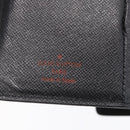 LOUIS VUITTON Epi Agenda PM Day Planner Cover Black R20052 LV Auth BA8370-12