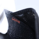 LOUIS VUITTON Epi Agenda PM Day Planner Cover Black R20052 LV Auth BA8370-22