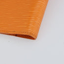 LOUIS VUITTON Epi Agenda PM Day Planner Cover Orange Mandarin R2005H Auth BA8371-10