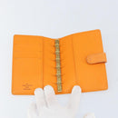 LOUIS VUITTON Epi Agenda PM Day Planner Cover Orange Mandarin R2005H Auth BA8371-13