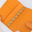 LOUIS VUITTON Epi Agenda PM Day Planner Cover Orange Mandarin R2005H Auth BA8371-17