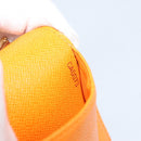 LOUIS VUITTON Epi Agenda PM Day Planner Cover Orange Mandarin R2005H Auth BA8371-22