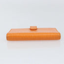 LOUIS VUITTON Epi Agenda PM Day Planner Cover Orange Mandarin R2005H Auth BA8371-5