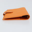 LOUIS VUITTON Epi Agenda PM Day Planner Cover Orange Mandarin R2005H Auth BA8371-6