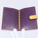 LOUIS VUITTON Epi Agenda PM Day Planner Cover Yellow R20059 LV Auth BA8372-7