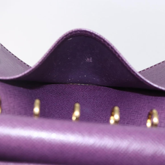 LOUIS VUITTON Epi Agenda PM Day Planner Cover Yellow R20059 LV Auth BA8372