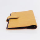 LOUIS VUITTON Epi Agenda PM Day Planner Cover Yellow R20059 LV Auth BA8372-5