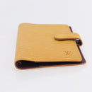 LOUIS VUITTON Epi Agenda PM Day Planner Cover Yellow R20059 LV Auth BA8372-6