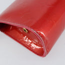 LOUIS VUITTON Vernis Trousse Cosmetic Pouch Pink Rose Pop M93647 LV Auth BA8375-11