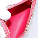 LOUIS VUITTON Vernis Trousse Cosmetic Pouch Pink Rose Pop M93647 LV Auth BA8375-16