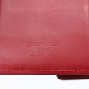 LOUIS VUITTON Vernis Agenda PM Day Planner Cover Rouge R21003 LV Auth BA8376-18
