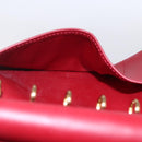 LOUIS VUITTON Vernis Agenda PM Day Planner Cover Rouge R21003 LV Auth BA8376-23